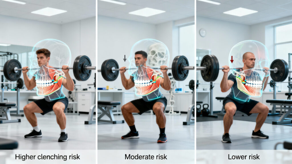 Lifting Styles And TMJ Risk Differences