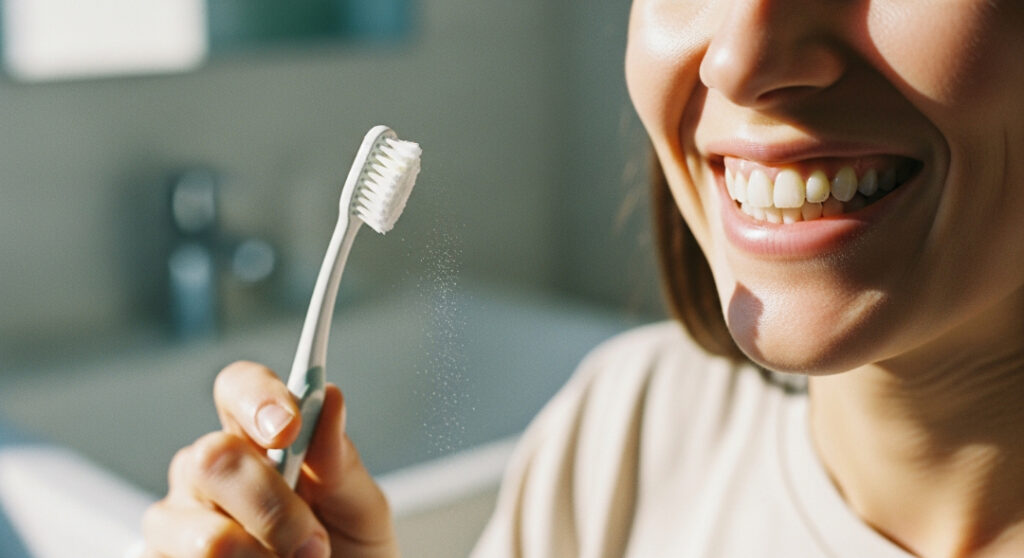 Pros of Brushing with Baking Soda