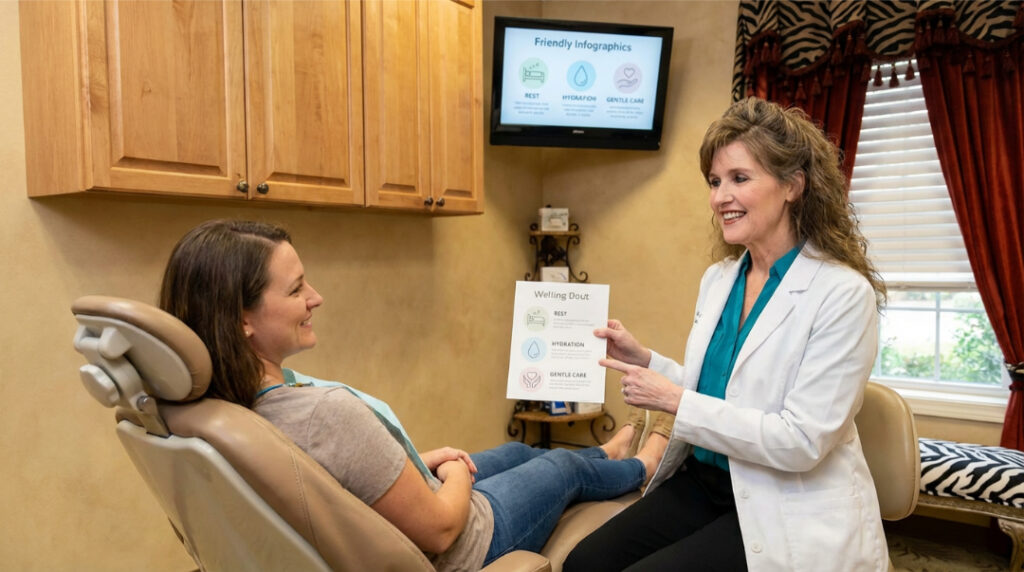 Recovery After Tooth Extraction for Braces